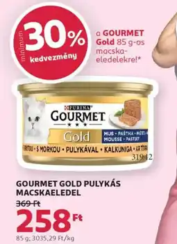 Rossmann Gourmet Gold Pulykás macskaeledel ajánlat