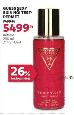 Rossmann Guess Sexy skin női test- permet ajánlat
