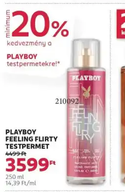 Rossmann Playboy Feeling flirty testpermet ajánlat