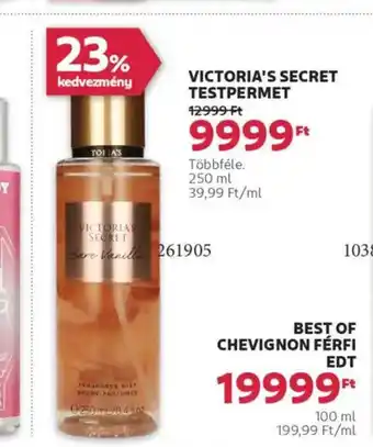 Rossmann Victoria's Secret testpermet ajánlat