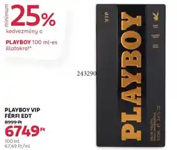 Rossmann Playboy Vip férfi edt ajánlat