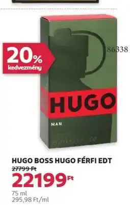 Rossmann Hugo Boss hugo férfi edt ajánlat