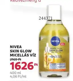 Rossmann Nivea Skin glow micellás víz ajánlat