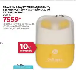 Rossmann 7days my beauty week arckrém ajánlat