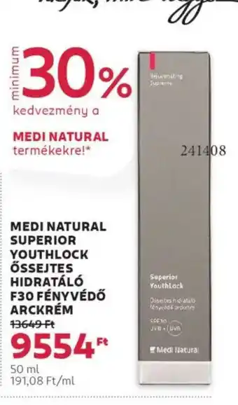 Rossmann Medi Natural superior youthlock őssejtes ajánlat