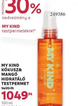 Rossmann My Kind Kókusz& Mangó hidratáló ajánlat