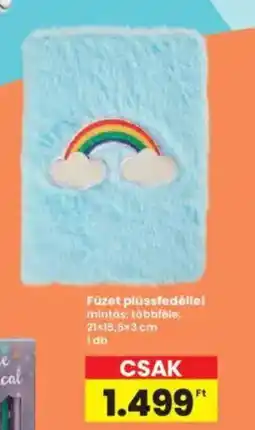 Interspar Füzet plüssfedéllel ajánlat