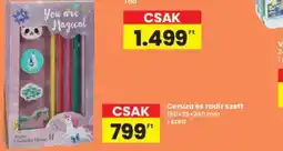 Interspar Ceruza és radir szett ajánlat