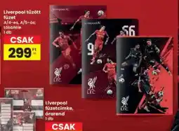 Interspar Liverpool tűzött füzet ajánlat