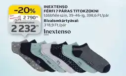 Auchan INEXTENSO FÉRFI 7 PÁRAS TITOKZOKNI ajánlat
