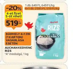 Auchan Auchan Kedvenc Rizs ajánlat
