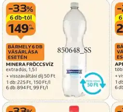 Auchan Minera Fröccsvíz ajánlat