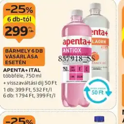 Auchan Apenta+ Ital ajánlat