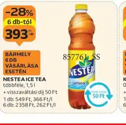 Auchan Nestea Ice Tea ajánlat