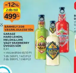 Auchan Garage Üveges Sör ajánlat