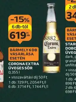 Auchan Corona Extra Üveges Sör ajánlat