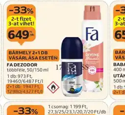 Auchan Fa Dezodor ajánlat
