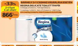 Auchan Regina Delicate Toalettpapír ajánlat