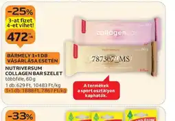 Auchan Nutriversum Collagen Bar Szelet ajánlat