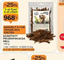 Auchan Szárított Pecsenyekacsa Mell ajánlat