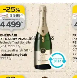 Auchan Fehérvári Extra Dry Pezsgő ajánlat