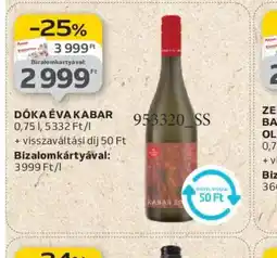 Auchan Dka Éva Kabar ajánlat