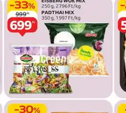 Auchan Eisberg Wok Mix / Padthai Mix ajánlat