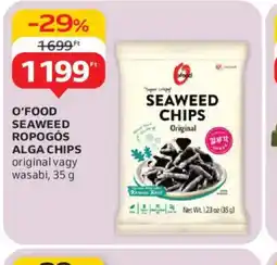 Auchan O'Food Seaweed Ropogs Alga Chips ajánlat