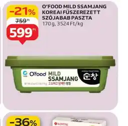 Auchan O'Food Mild Ssamjang ajánlat