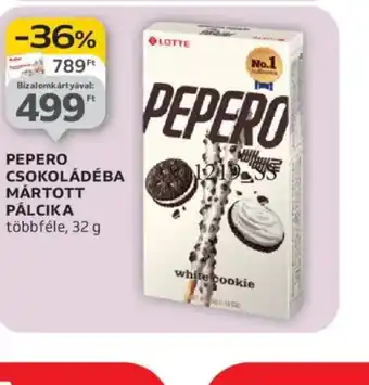 Auchan Pepero csokoládéba mártott pálcika ajánlat