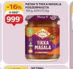 Auchan Patak's Tikka Masala Fűszerpaszta ajánlat