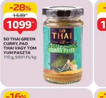 Auchan So Thai Green Curry ajánlat