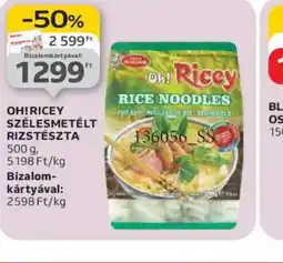 Auchan Oh! Ricey Szélesmetélt Rizstészta ajánlat