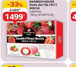 Auchan Bamboo House Duplán töltött Mochi ajánlat