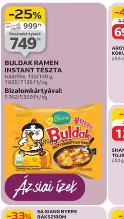 Auchan Buldak Ramen Instant Tészta ajánlat