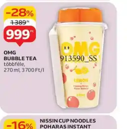 Auchan OMG Bubble Tea ajánlat