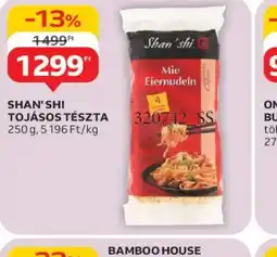 Auchan Shan'shi Tojásos Tészta ajánlat