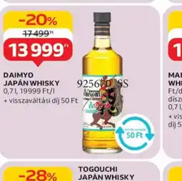 Auchan Daimyo Japán Whisky ajánlat