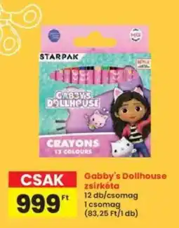 Interspar Gabby's Dollhouse zsírkéta ajánlat