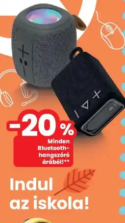 Interspar Minden Bluetooth- hangszóró árából ajánlat