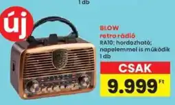 Interspar BLOW retro rádió ajánlat