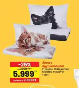 Interspar Állatos ágyneműhuzat ajánlat