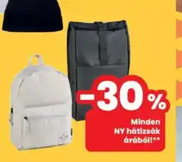 Interspar Minden NY hátizsák árából ajánlat