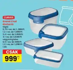 Interspar Curver Grand Chef ételtartó ajánlat