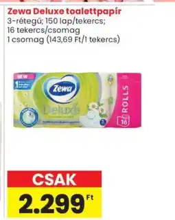 Spar Market Zewa Deluxe toalettpapír ajánlat
