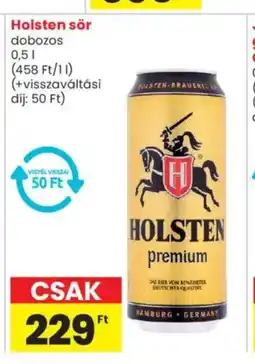 Spar Market Holsten sör ajánlat