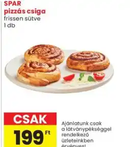 Spar Market SPAR pizzás csiga ajánlat
