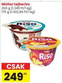 Spar Market Müller tejberizs ajánlat