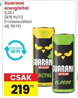 Spar Market Guarana energiaital ajánlat