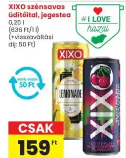 Spar Market XIXO szénsavas Üdítőital, jegestea ajánlat